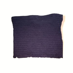 Vintage Y2K Express Black Bandeau Top